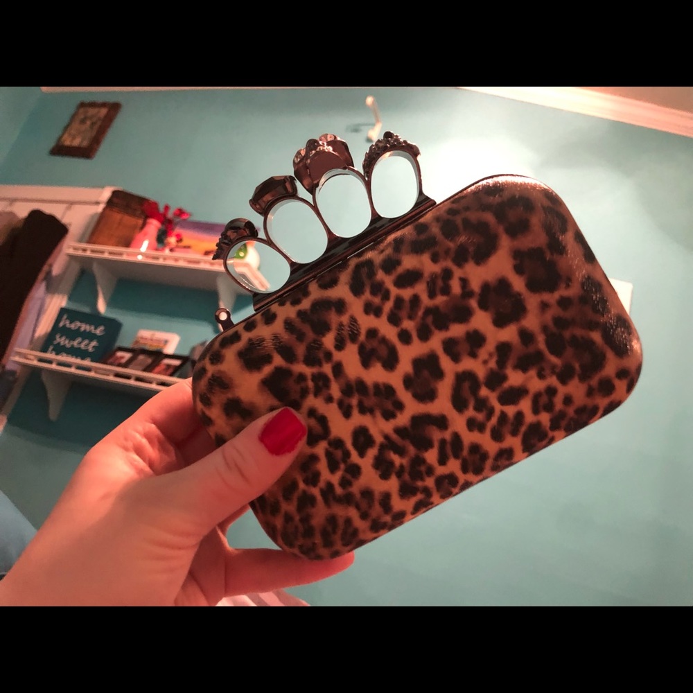 Knuckle Clutch Handbag